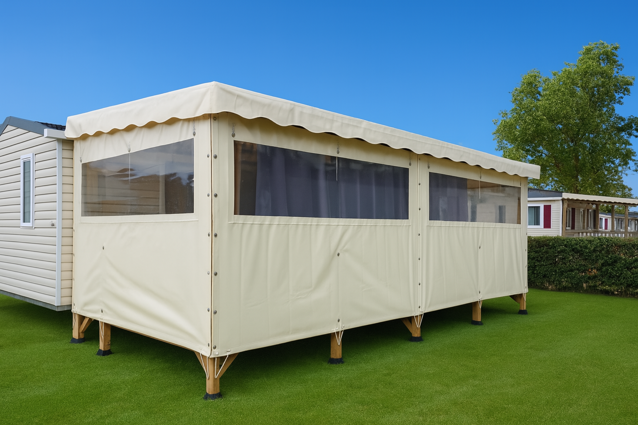 Flyer Habillage PVC de Terrasse