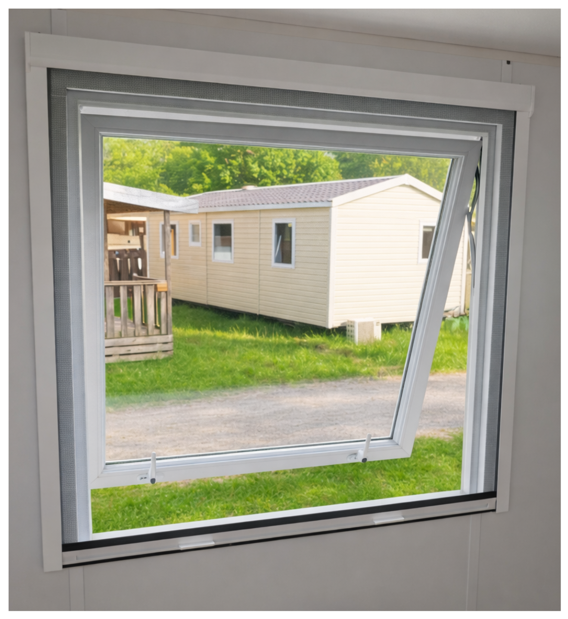 Moustiquaire en aluminium